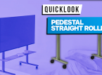 Llévate tu televisor a cualquier parte con el soporte Straight Rollin' de Pedestal