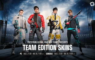 Soniqs y Gen.G ya tienen skins PUBG: Battlegrounds Team Edition
