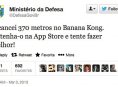 Ministerio brasileño 'twitea' puntuación de Banana Kong