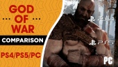 God of War - Comparativa PC vs PS4 vs PS5